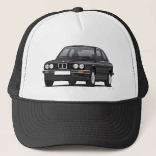 Black BMW 3 series (E30) Trucker Hat