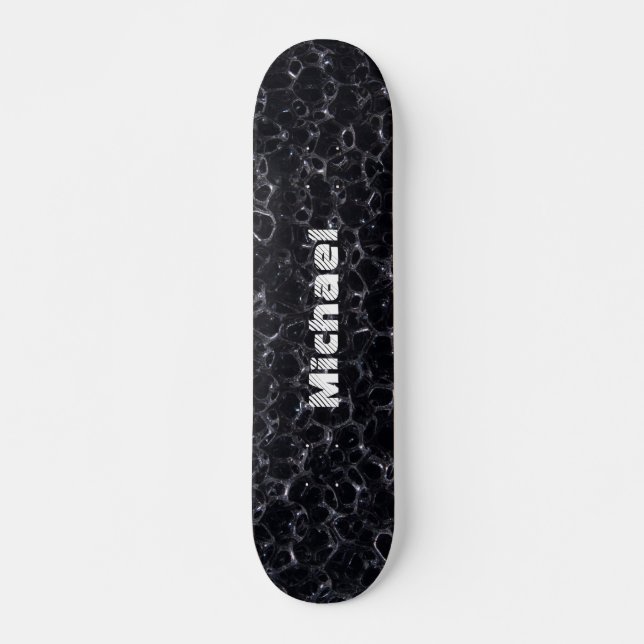 Black Board Personalised Skateboard (Front)