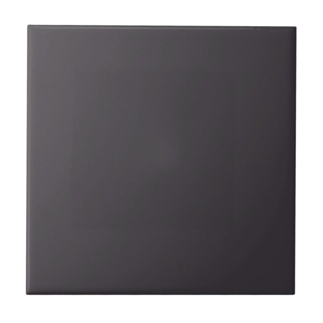 Black Bohemian Square Kitchen and Bathroom Tile (Front)