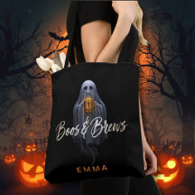 Black Boos & Brews Ghost Halloween