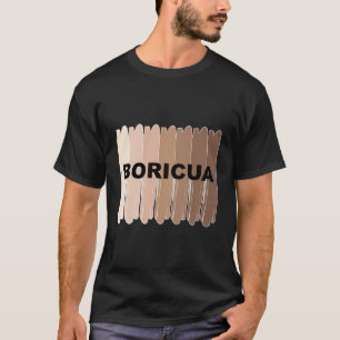 Black Boricua Latina Puerto Rico Woman Puerto Rica T-Shirt