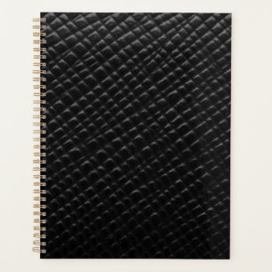 Black box leather  planner