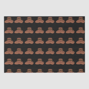 Black boy birthday gift melanin boys Christmas Tissue Paper