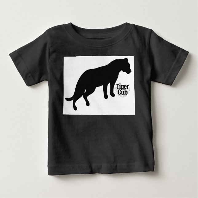 Black Branded Baby T-Shirt (Front)