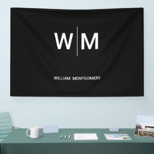 Black Branded Logo   Corporate Business Company Banner