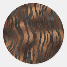 Black Bronze Tiger Elegant Chic Stylish