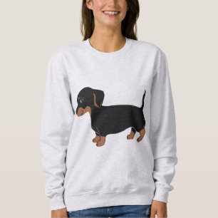 Black & Brown Dachshund Women's Sweatshirt