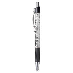 Black Brush Strokes Pattern