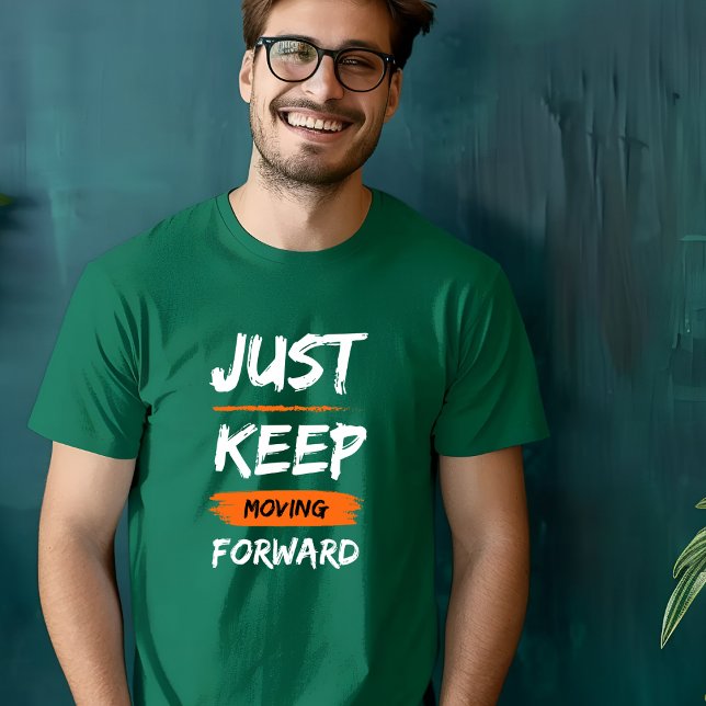Black Brush Style Inspirational Quote T-Shirt (Creator Uploaded)