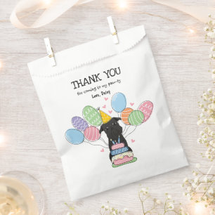 Black Brussels Griffon Birthday Party Favour Bags