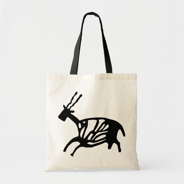 Black Buck Tote Bag (Front)