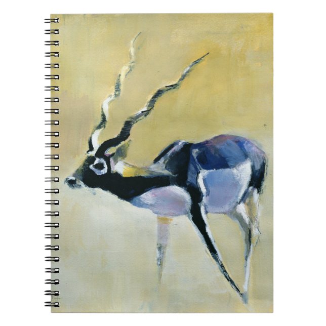 Black Buck Velavadar 1997 Spiral Notebook (Front)