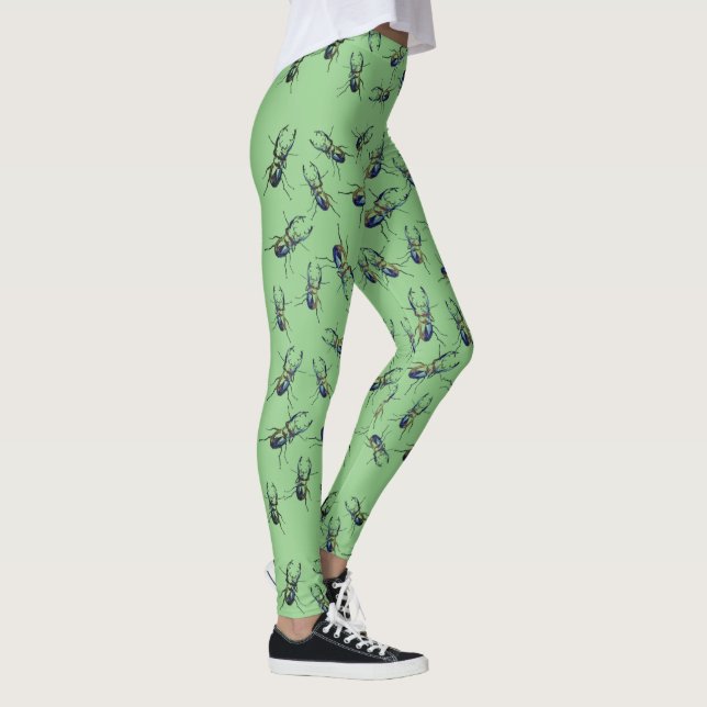Black Bugs  Leggings (Right)