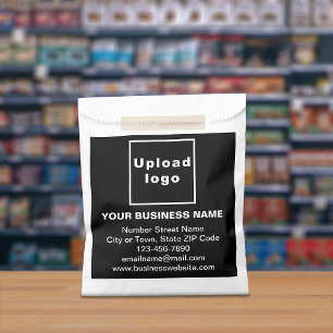 Black Business Brand Paper Bags