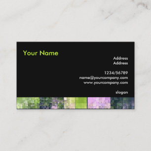 Black business card