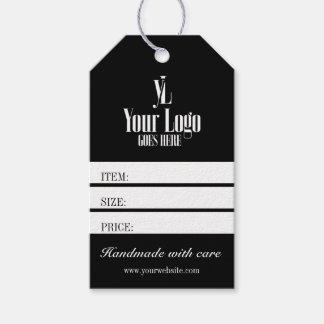 Black Business Logo Clothing Boutique Price Tag