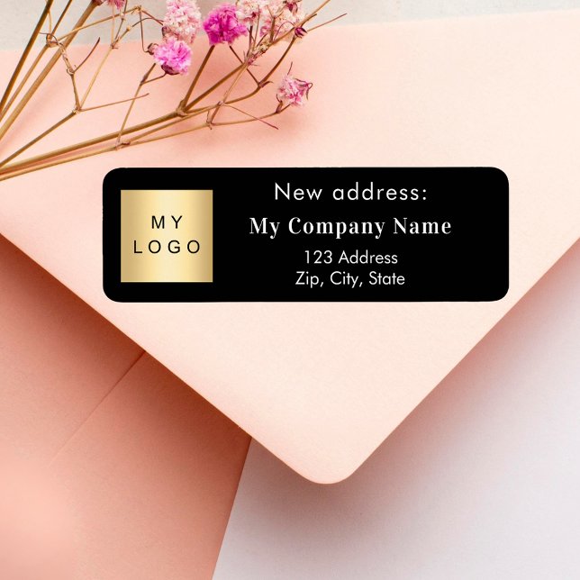 Black business logo moved new return address (Creator Uploaded)