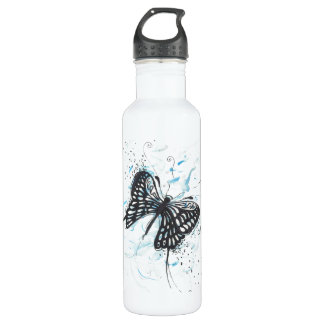 Black Butterfly  710 Ml Water Bottle