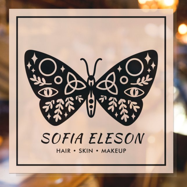 Black Butterfly & Blush Pink Beauty Salon Business (Creator Uploaded)