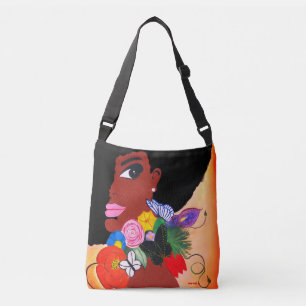 Black Butterfly - Crossbody Bag