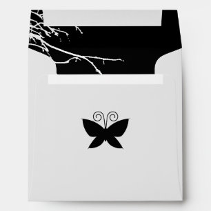 Black Butterfly Envelopes