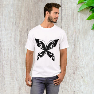 Black Butterfly Mens T-Shirt