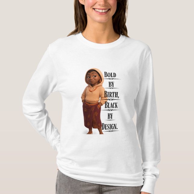 Black By Design,Pixarstyle 3D T-Shirt (Front)