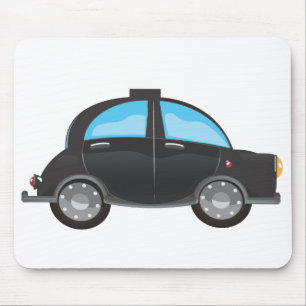 Black Cab Mouse Pad