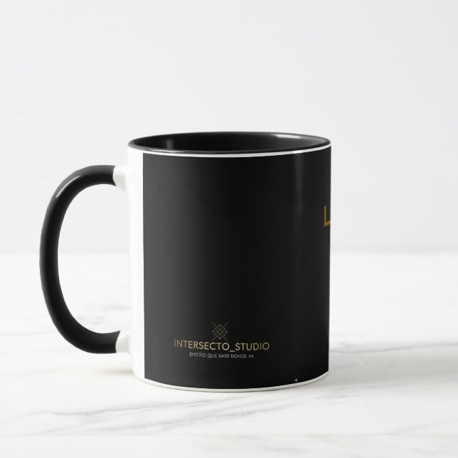 Black Café 'Loading Since 1989' Mug (Left)