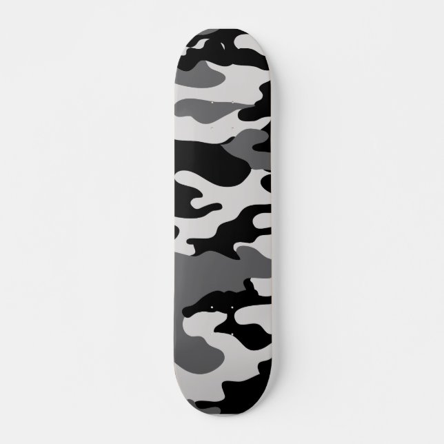 BLACK CAMO - Skateboard (Front)