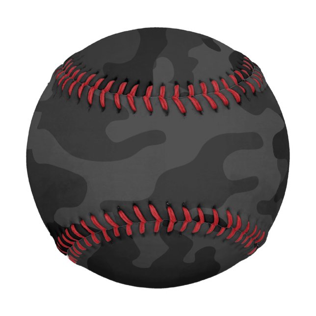 Black Camouflage Baseball (Front)