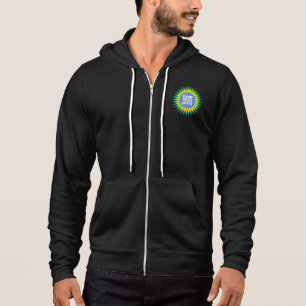 Black Canvas BRAZIL BRAZIL Shot jacket Hoodie