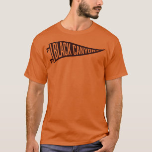 Black Canyon National Park Pennant Brown T-Shirt