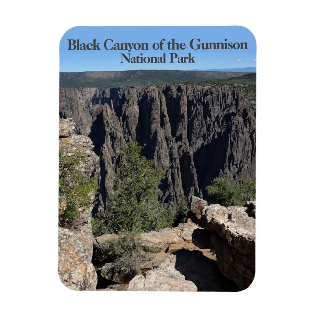 Black Canyon of the Gunnison Magnet (Vertical)