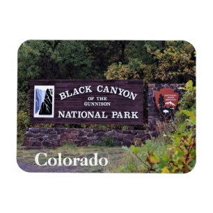 Black Canyon of the Gunnison Nationa Park Colorado Magnet