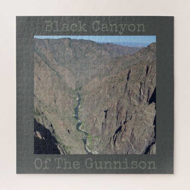 Black Canyon of the Gunnison National Park Jigsaw Puzzle (Vertical)