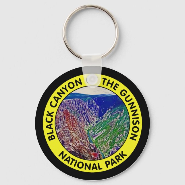 Black Canyon of the Gunnison National Park Key Ring (Front)