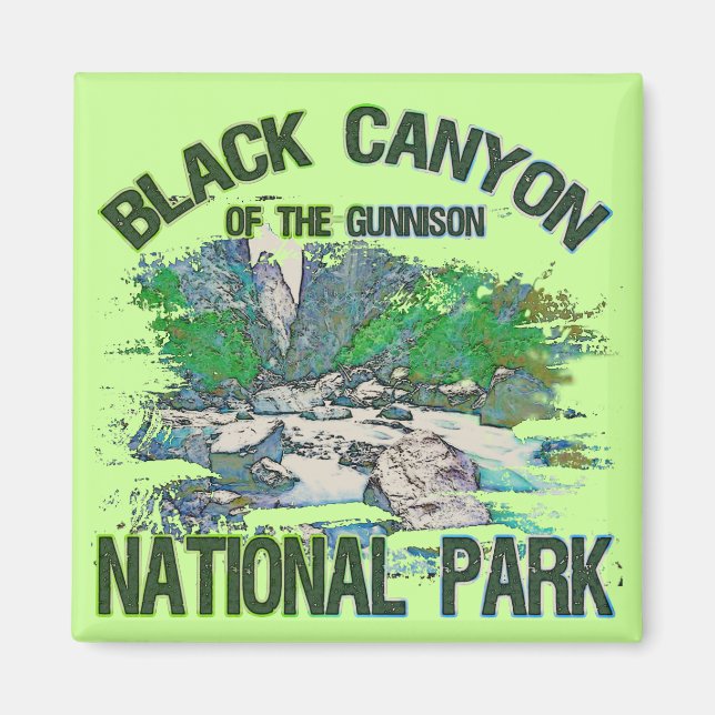 Black Canyon of the Gunnison National Park Magnet (Front)