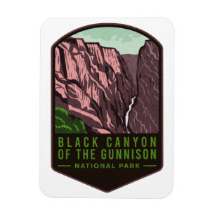 Black Canyon Of The Gunnison National Park Magnet