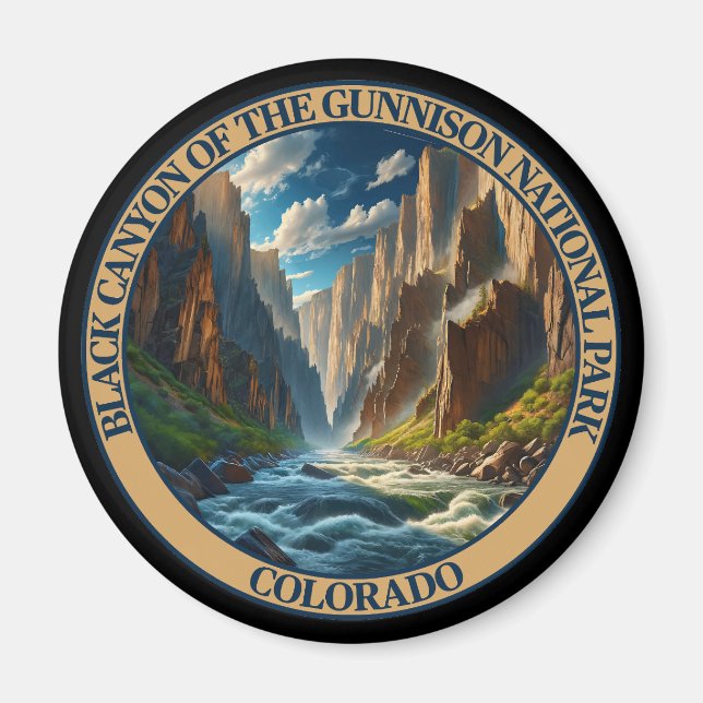 Black Canyon of the Gunnison National Park Magnet (Front)
