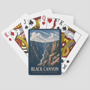 Black Canyon of the Gunnison National Park Modern Playing Cards