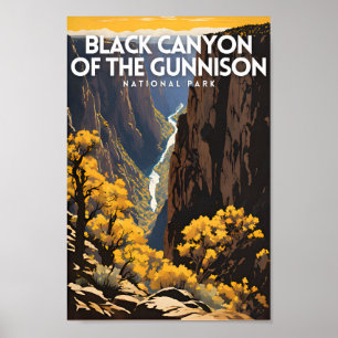 Black Canyon of the Gunnison National Park Poster