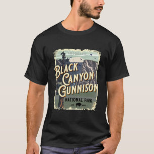 Black Canyon Of The Gunnison National Park Vintage T-Shirt