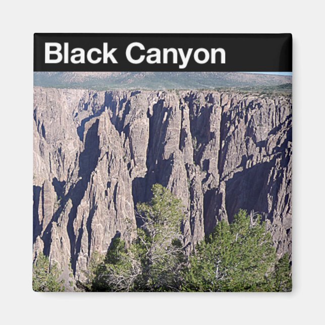 Black Canyon of the Gunnison NP Magnet (Front)