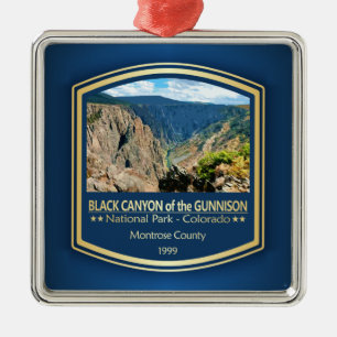 Black Canyon of the Gunnison (PF1) Metal Tree Decoration