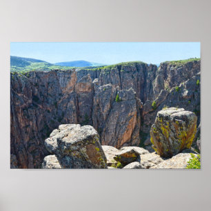 Black Canyon of the Gunnison View, Colorado Poster