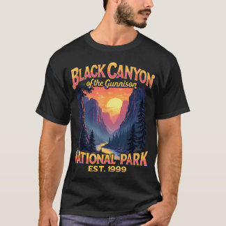 Black Canyon The Gunnison National Park Hiking T-Shirt