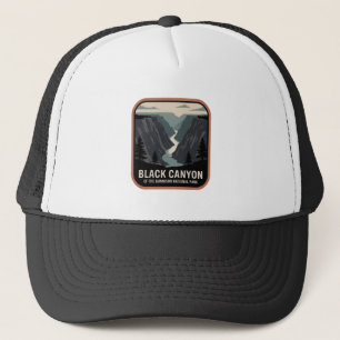 Black Canyon Vintage National Park Badge Trucker Hat
