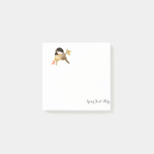 Black-Capped Chickadee Bird Post-it Notes