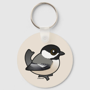 Black-capped Chickadee Key Ring